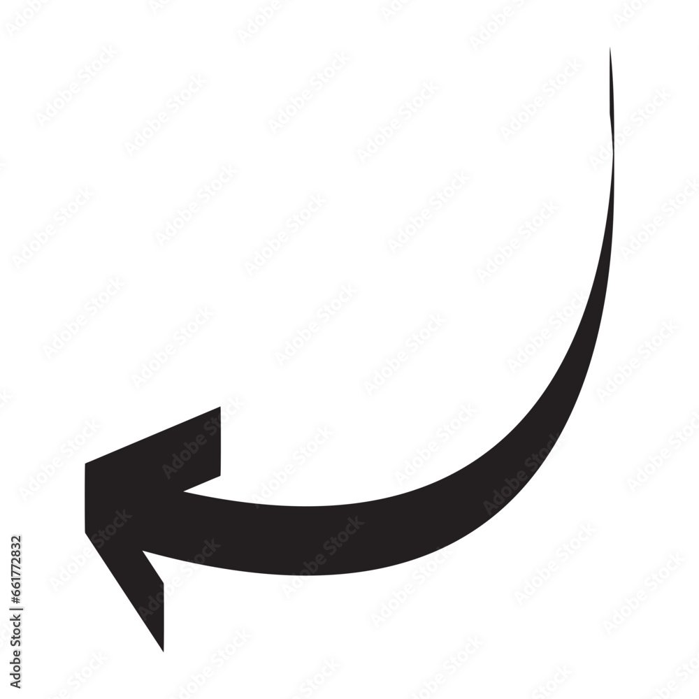 Hand drawn arrow icon