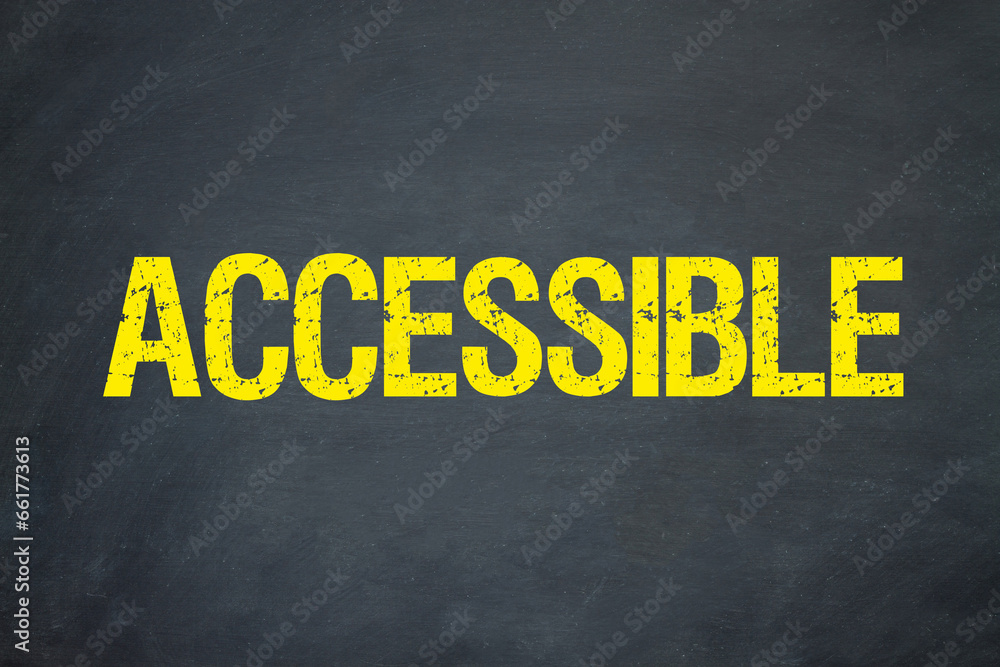 accessible	