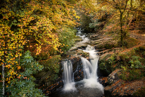 Torc Waterfall, Killarney National Park,Kerry, Ireland 