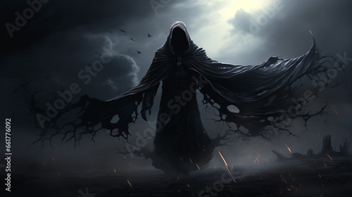 Grim death cloak horror
