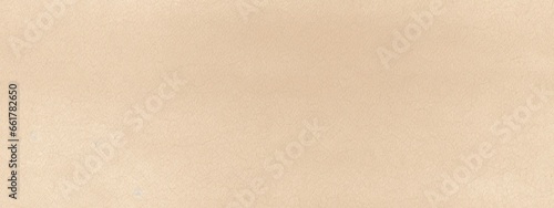 Seamless recycled beige fiber paper background texture. Arts and crafts card stock pattern. Organic artisan eco friendly product packaging photo