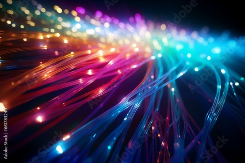 optical fibers. Generative AI