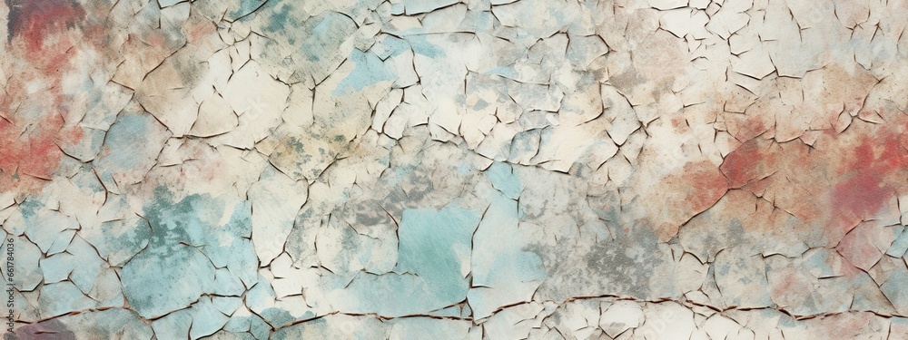 Seamless cracked peeling paint background texture. Tileable grunge crackle and cracks pattern overlay. Weathered and worn concept wallpaper or backdrop Seamless cracked peeling paint background texture. Tileable grunge crackle and cracks pattern overlay. Weathered and worn concept wallpaper or backdrop