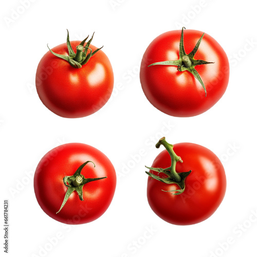 tomatoes isolated on white, , PNG, transparent background