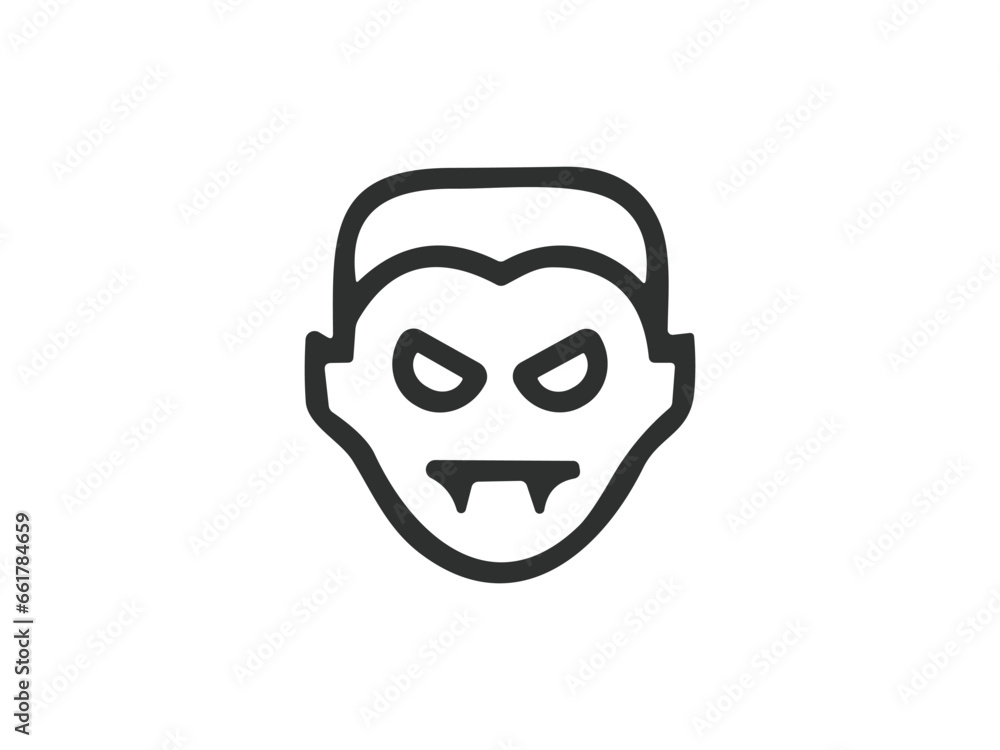 halloween icon on white background halloween icon on white background