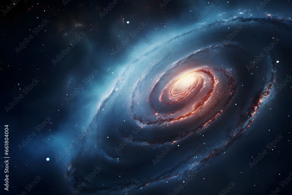 andromeda galaxy in space. andromeda galaxy in space.