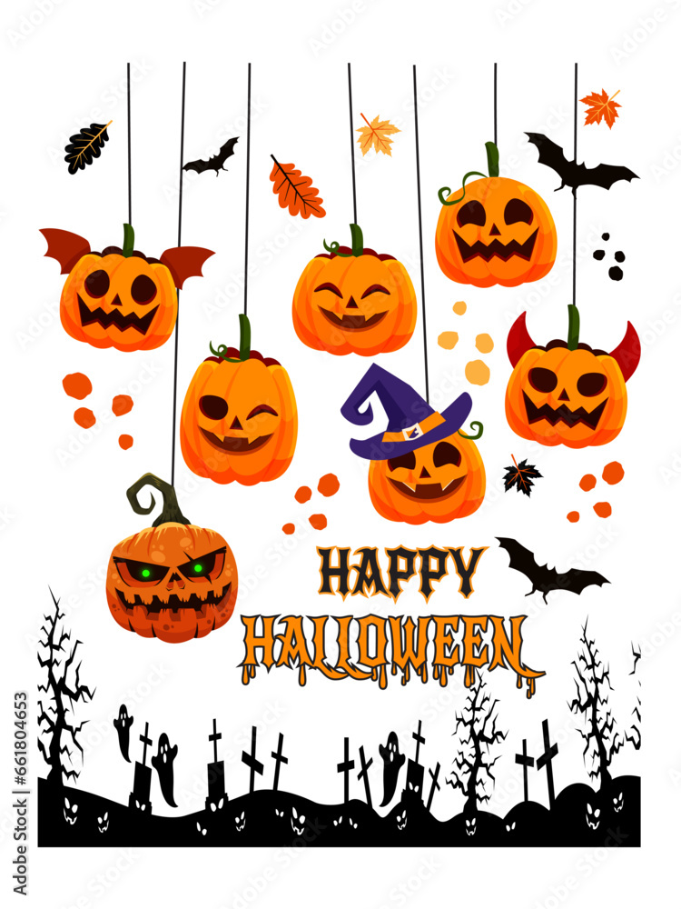 Happy Halloween Vector Design Happy Halloween Vector Design