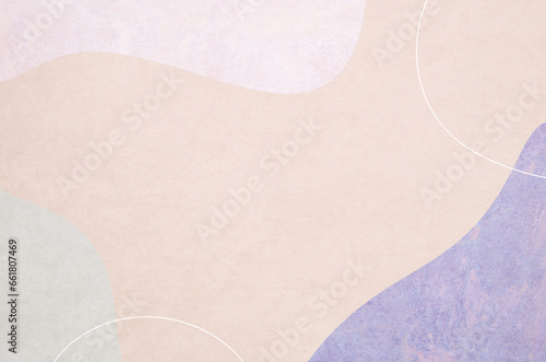 Abstract modern frame pattern with Japanese washi paper texture background. Japanese modern style backdrop for design.