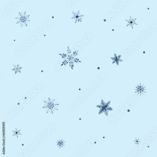 snow crystals - scheekristalle pattern