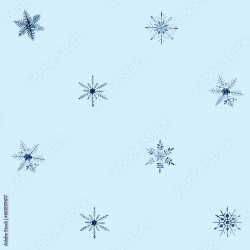 snow crystals - scheekristalle pattern