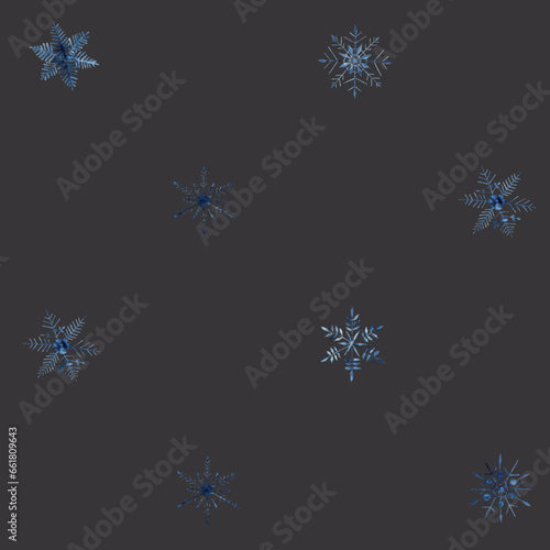 snow crystals - scheekristalle pattern
