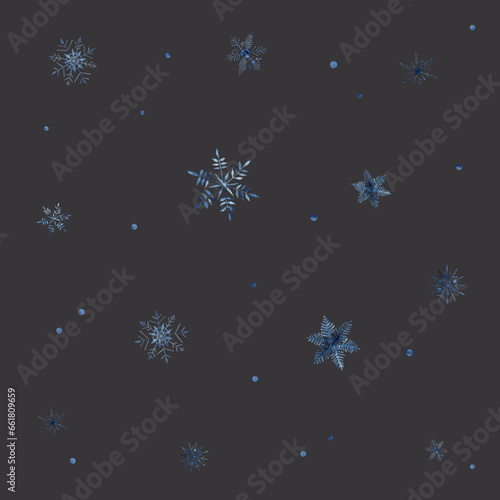 snow crystals - scheekristalle pattern