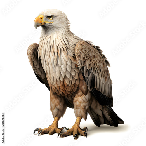 Majestic Bird of Prey in Flight  Close-up of a Bald Eagle Soaring with Freedom Kids studying 