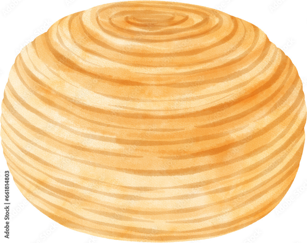 Fototapeta premium rattan round