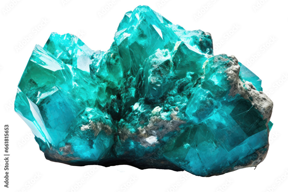 Fototapeta premium Chrysocolla crystal