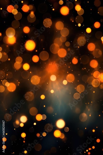 Abstract bokeh background. Festive lights defocused background.