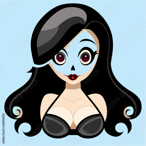 halloween kawaii girl