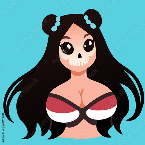 halloween kawaii girl