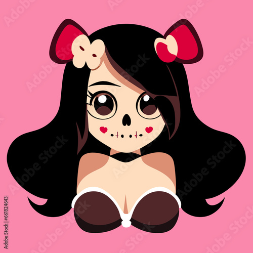 halloween kawaii girl