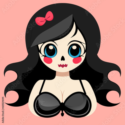 halloween kawaii girl