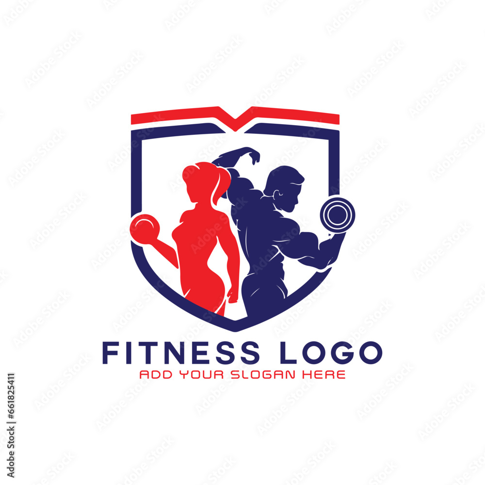 gym fitness logo design vector gym fitness logo design vector