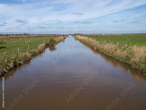 Tranquil Waterway: Countryside's Natural Mirror