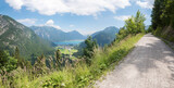 hike and bike route to Feilkopf mountain, tirolean landscape