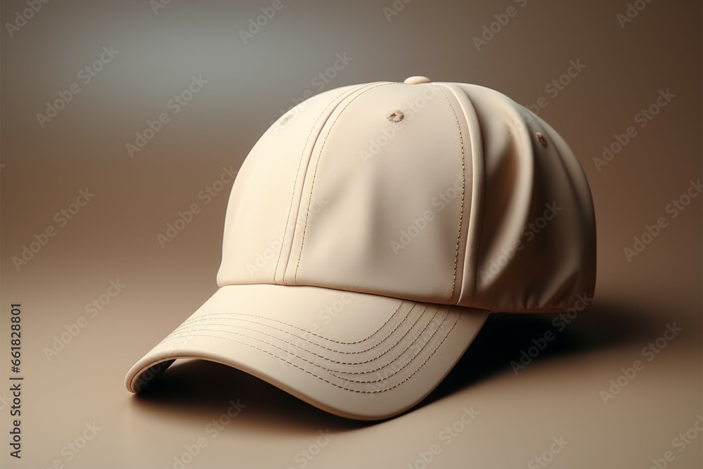 Basecap mockup Beige cap template with space for your design Basecap mockup Beige cap template with space for your design