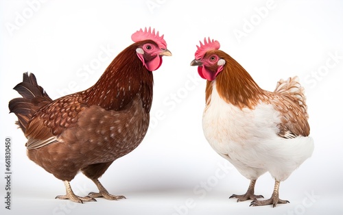 Brown hens. Great for stories about chickens, organic farming, poultry farming, homesteading, food supply, livestock and more. 