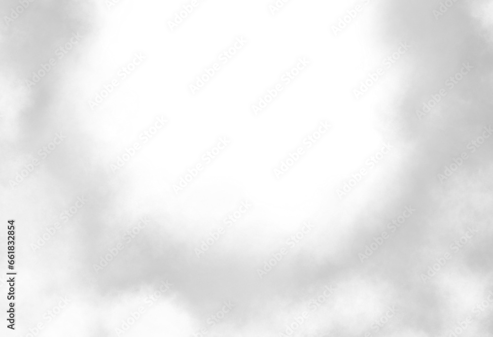 Realistic white cloud or smoke. White fog or smoke on transparent background. PNG image	
 - obrazy, fototapety, plakaty 