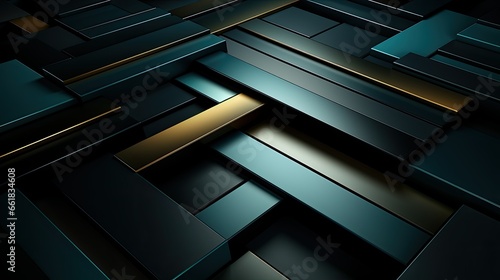 Black teal green blue abstract modern background