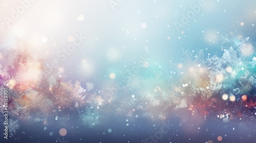 Winter background, snowflakes. © vlntn