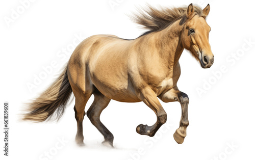 Majestic Przewalskis Horse Gallops transparent background