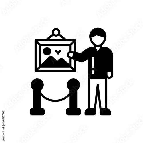 Excursion icon in vector. Illustration