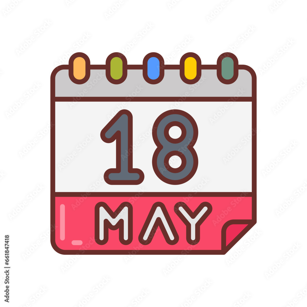 Museum Day icon in vector. Illustration Museum Day icon in vector. Illustration