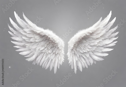 angel wings, angel wings isolated on white, angel wings isolated on black