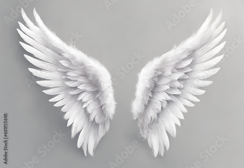 angel wings isolated, angel wings isolated on black, silver angel wings
