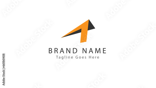 business logo design, logo vector, abstract logo, A letter logo, flying logo