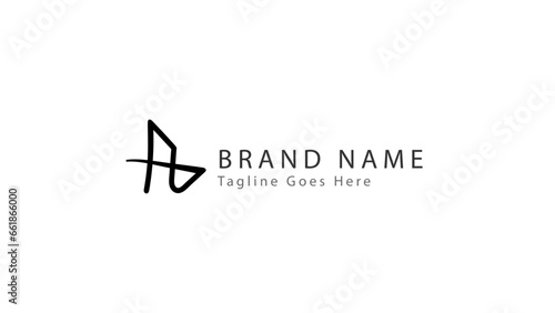 illustration of a heart, logo for business, vector logo, a letter logo,  creative logo