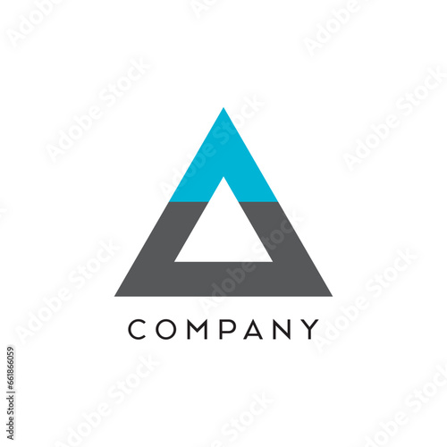 Triangle aero construction building builder Logo Design, Brand Identity, flat icon, monograph, business, editable, eps, royalty free image, corporate brand, creative