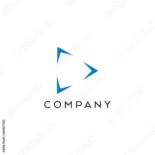 Triangle aero construction building builder Logo Design, Brand Identity, flat icon, monograph, business, editable, eps, royalty free image, corporate brand, creative