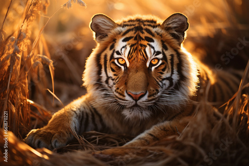 portrait of a tiger