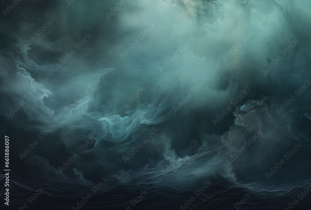 Abstract dark blue smoke on dark background. 3d render illustration Abstract dark blue smoke on dark background. 3d render illustration