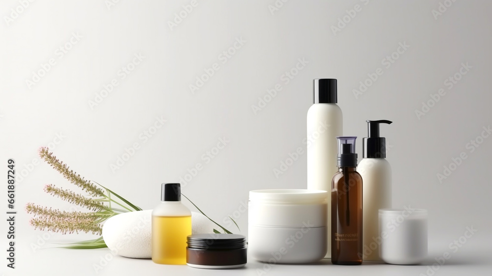 Elevate your beauty routine with a diverse skincare product collection featuring a range of cleansers—essential products for maintaining healthy and radiant skin. Elevate your beauty routine with a diverse skincare product collection featuring a range of cleansers—essential products for maintaining healthy and radiant skin.
