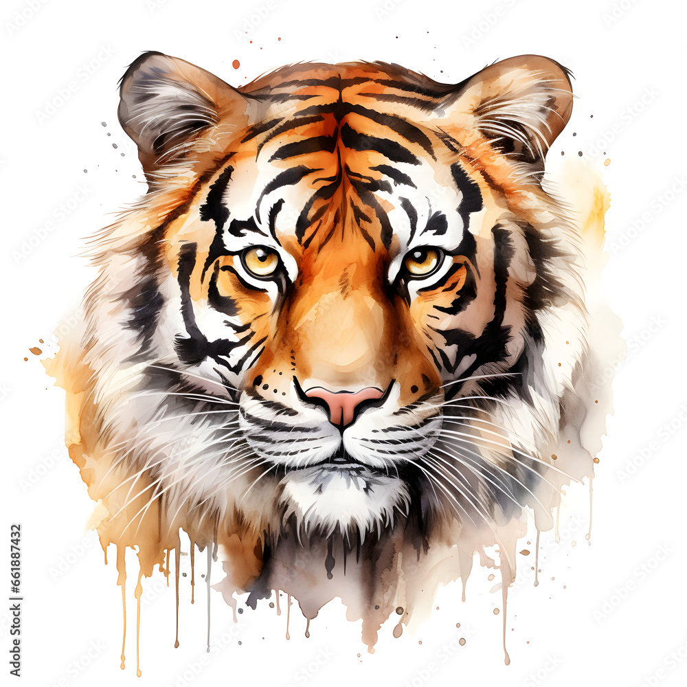 Fototapeta premium tiger head