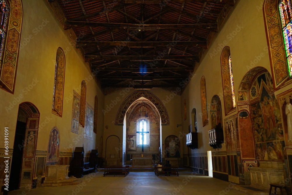 Montalcino cathedral, Tuscany, Italy