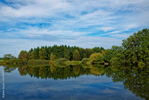 Pond Svet in Trebon in Bohemia