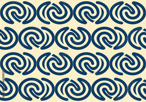 seamless pattern with spirals