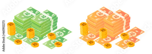 Australian Dollar Money Bundle and Coins