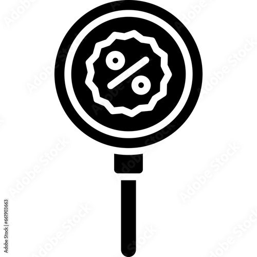 Discount search icon